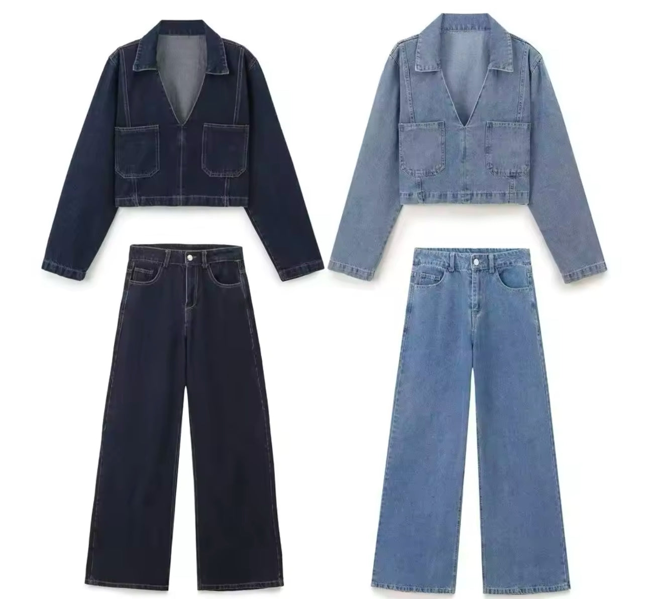 Perfect Match Denim Set