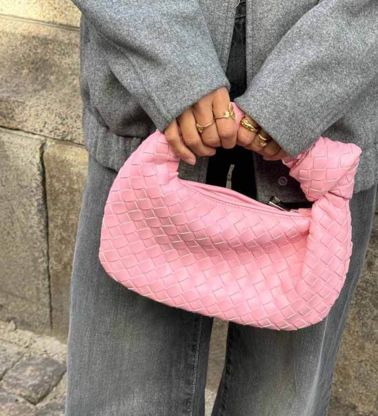 Mini woven bag