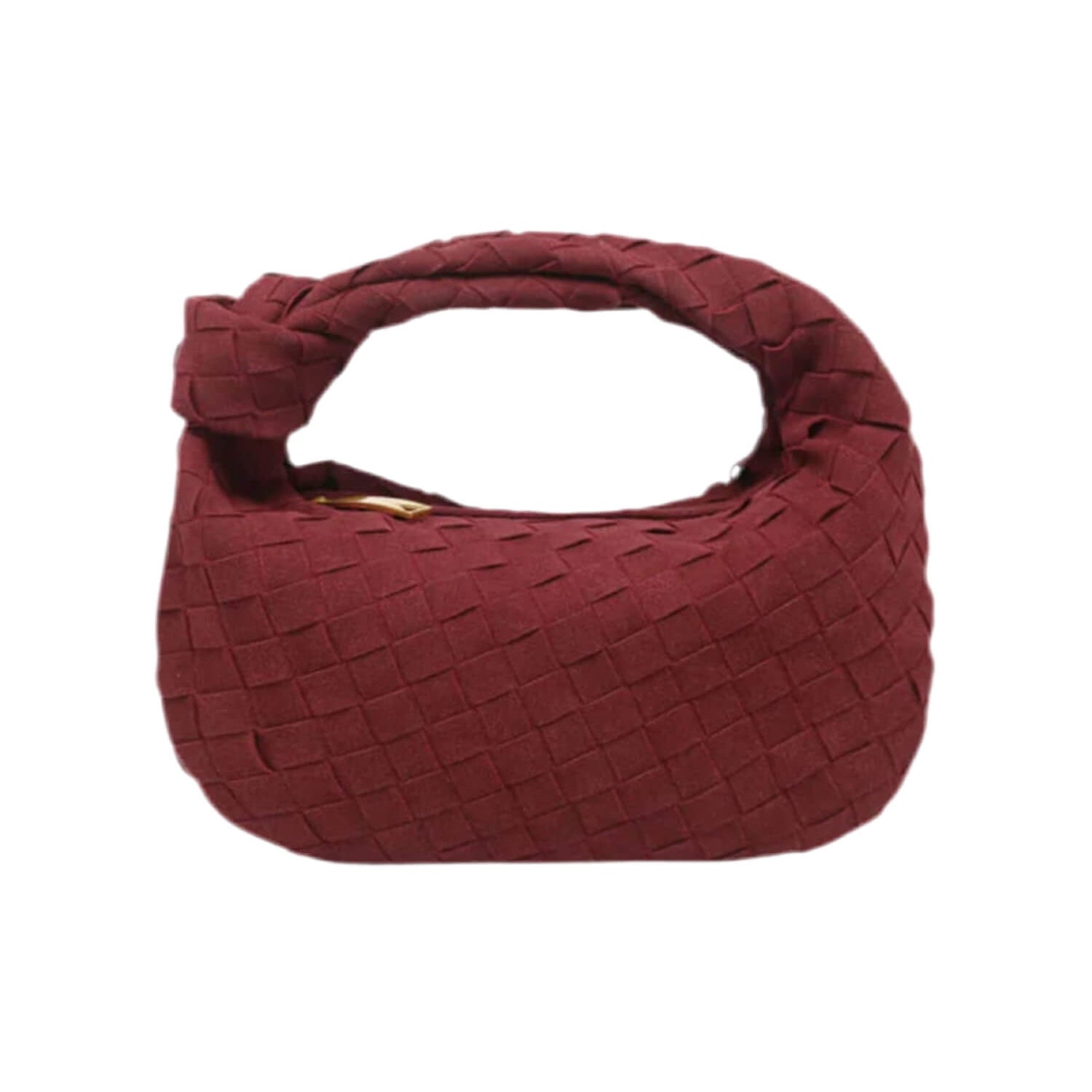 Suede Braided Hobo