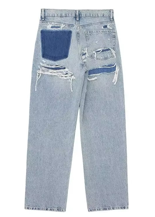 Ripped Retro Denim