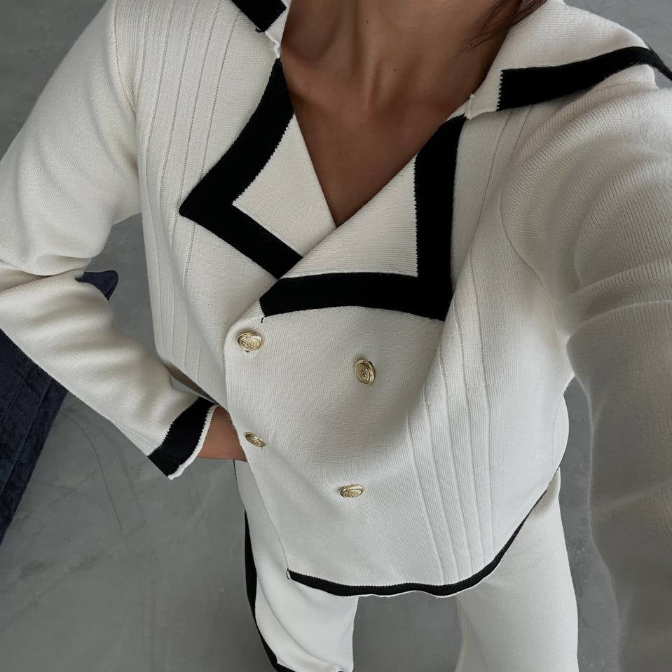 Sophia Contrast Suit