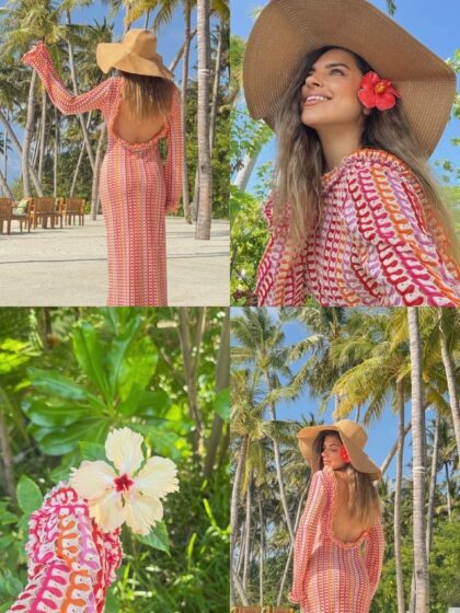 Timeless maxi dress with flowing silhouette, perfect for warm days and romantic evenings.