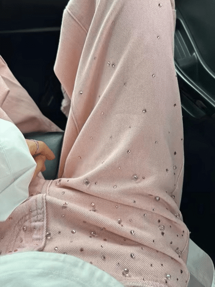 Rosé Pearl Denim - Besellics 
