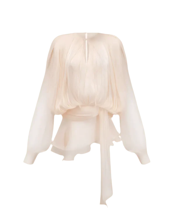 Éloïse pleated dress